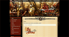 Desktop Screenshot of fireandsword.wargamer.pl