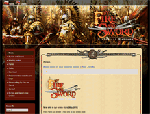 Tablet Screenshot of fireandsword.wargamer.pl